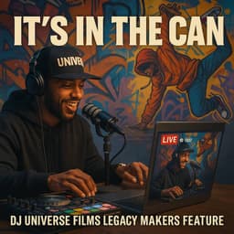 Cover art for It’s In the Can: DJ Universe Films Legacy Makers Episode + Next Steps Revealed