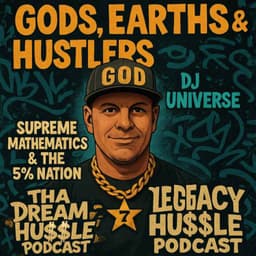 Cover art for Gods, Earths & Hustlers Supreme Mathematics in the Dream Hustle